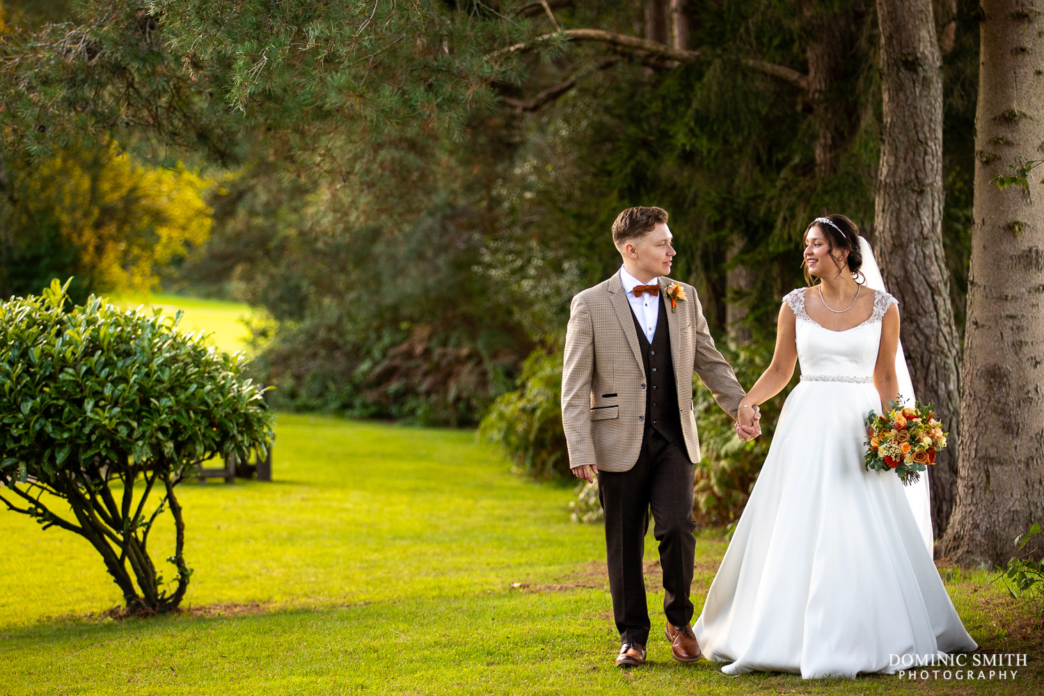 Wedding Couple Photo at Cottesmore Hotel and Golf Club