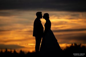 Couple Photo taken during Sunset at Cottesmore Golf Club in Sussex