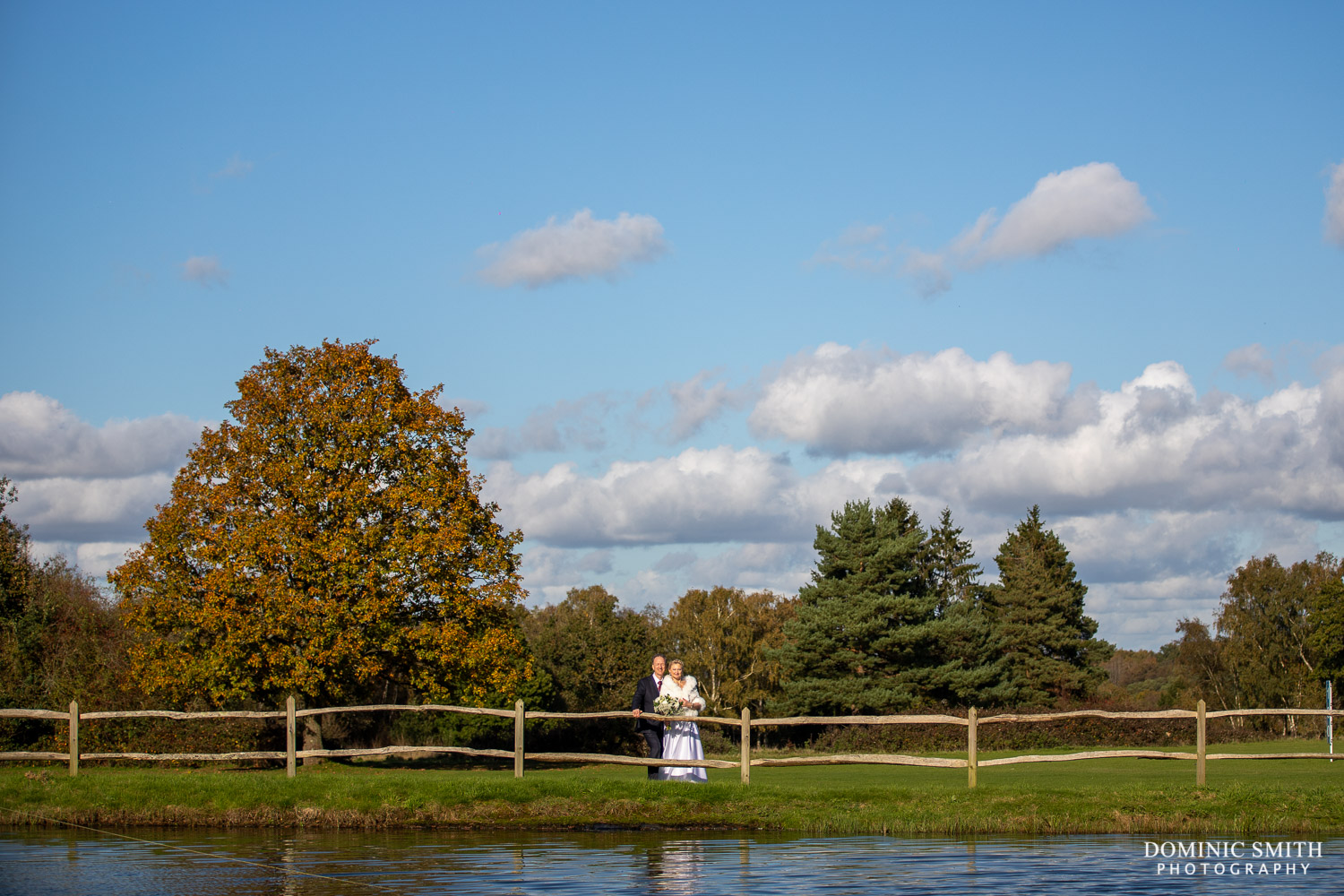 Reservoir Wedding Couple Photo