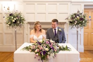 Signing the Register at The Ravenswood