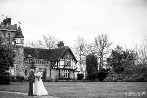 Black and White Couple Photo at The Ravenswood