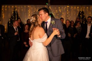 First Dance Kiss at The Ravenswood