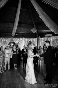 Black and White First Dance at Ravenswood
