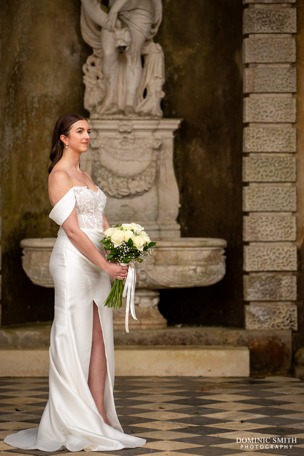 Bridal Portrait in the Wotton House Temple