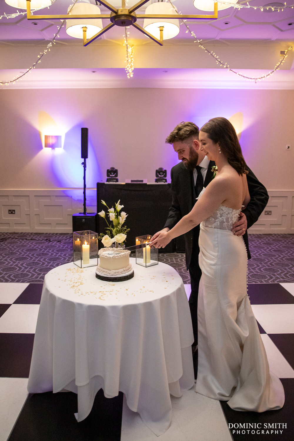 Cutting the Cake at Wotton House