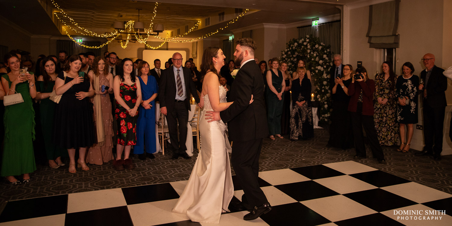 First Dance Photograph taken at Wotton House