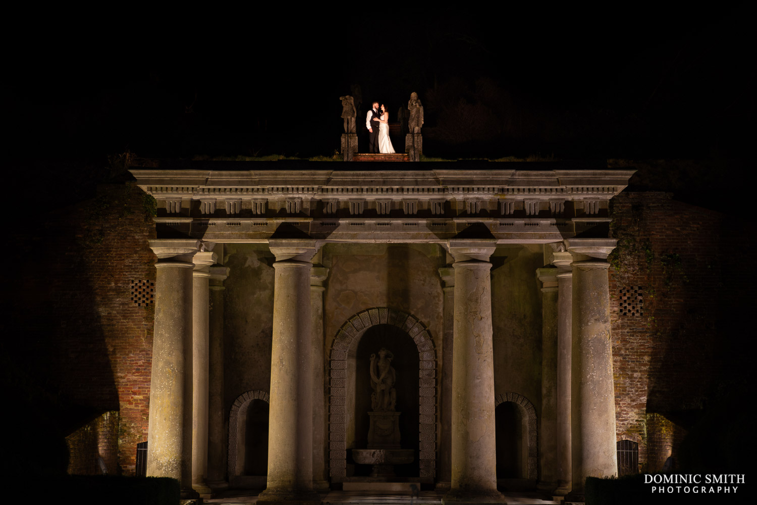 Night Photo at the Wotton House Temple