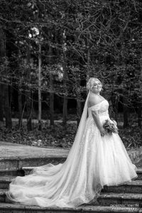 Bridal Portrait at Stanhill Court Hotel