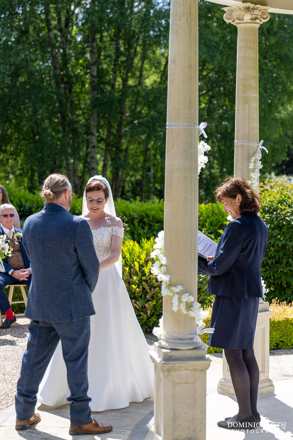 Wedding ceremony at The Spa Hotel