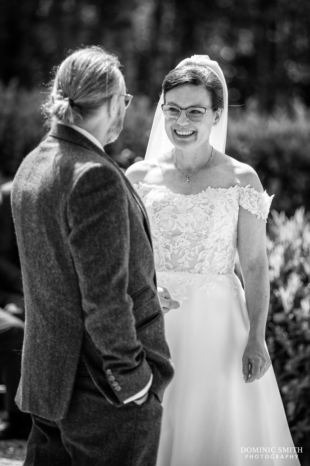 Black and White Wedding Photo taken at The Spa Hotel, Tunbridge Wells