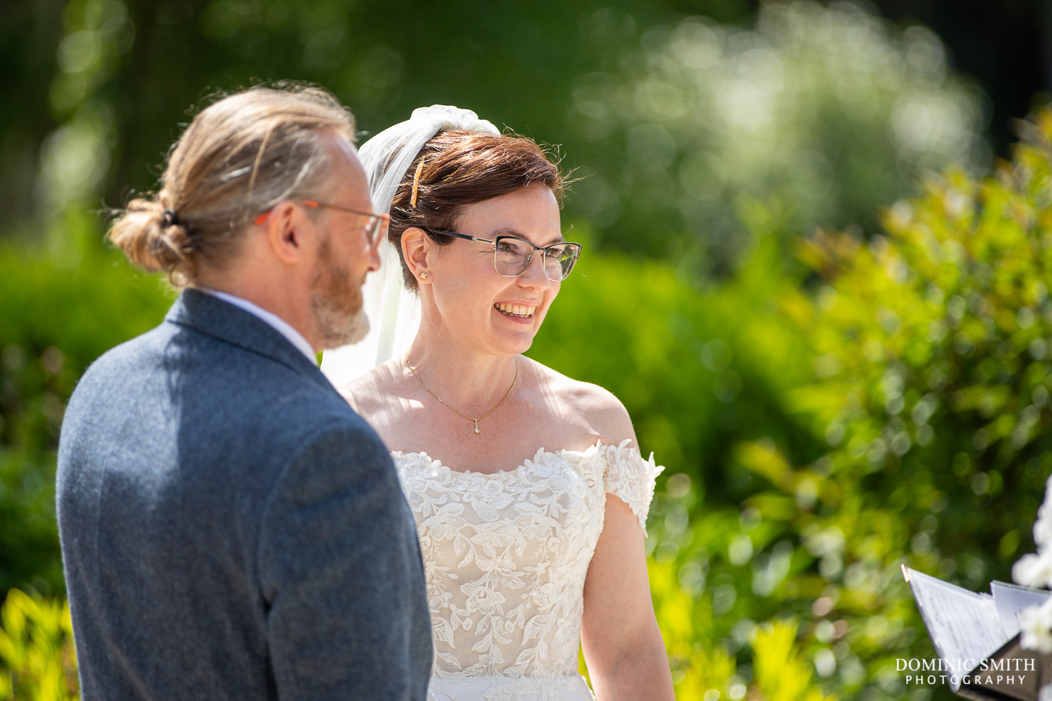 Outside Wedding Ceremony at The Spa Hotel
