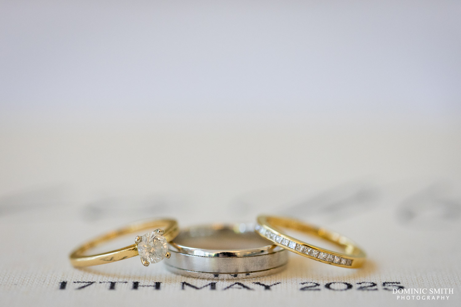 Wedding Ring Detail Photo at The Spa Hotel