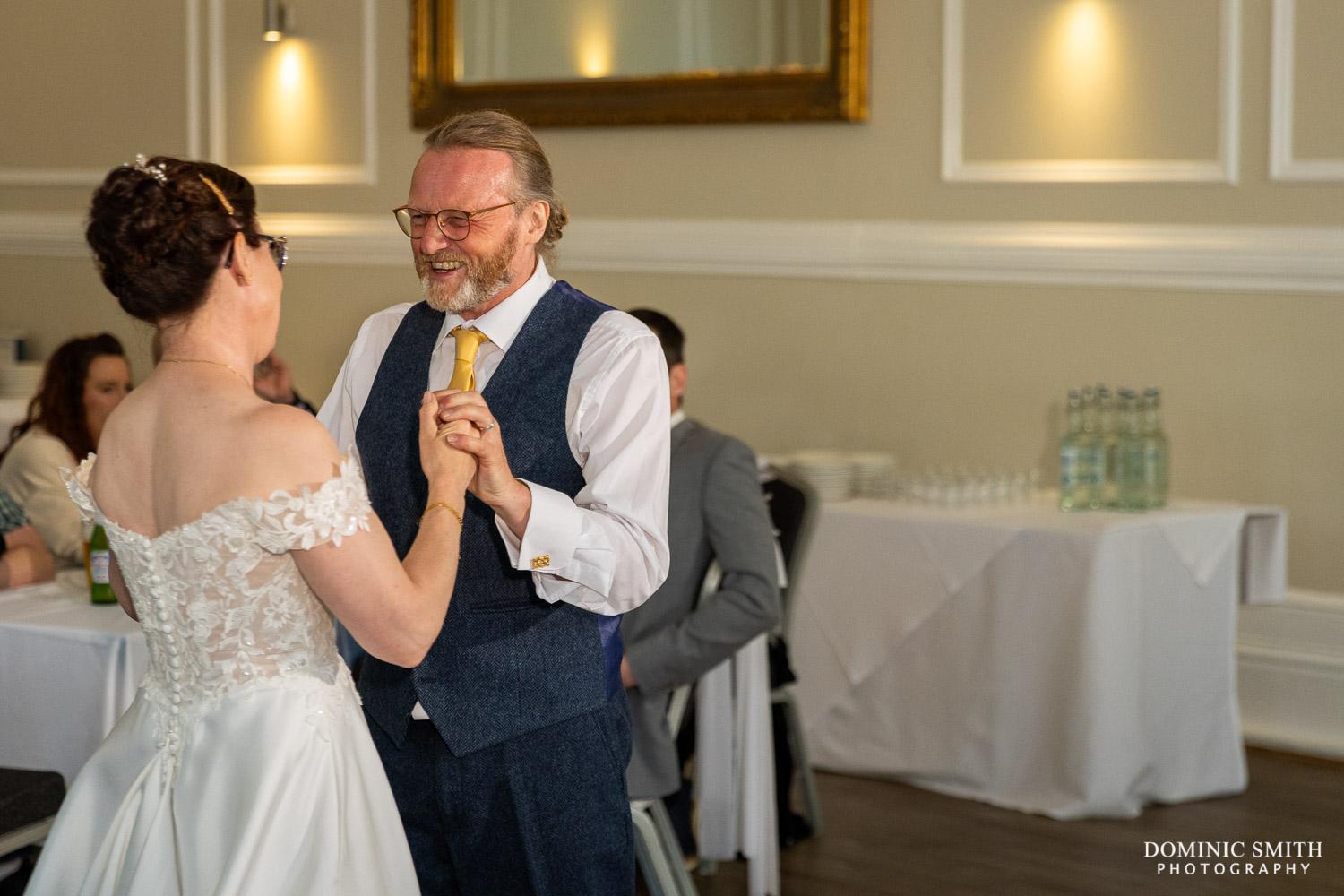 First dance as Husband and Wife at The Spa Hotel