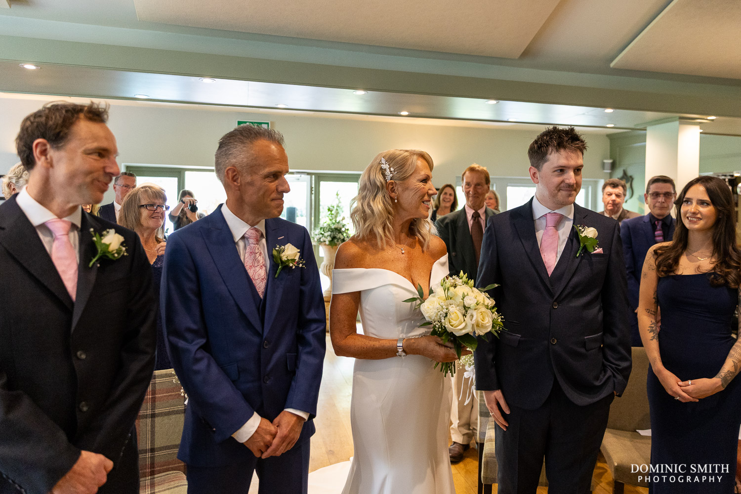Wedding Ceremony at Wingrove House