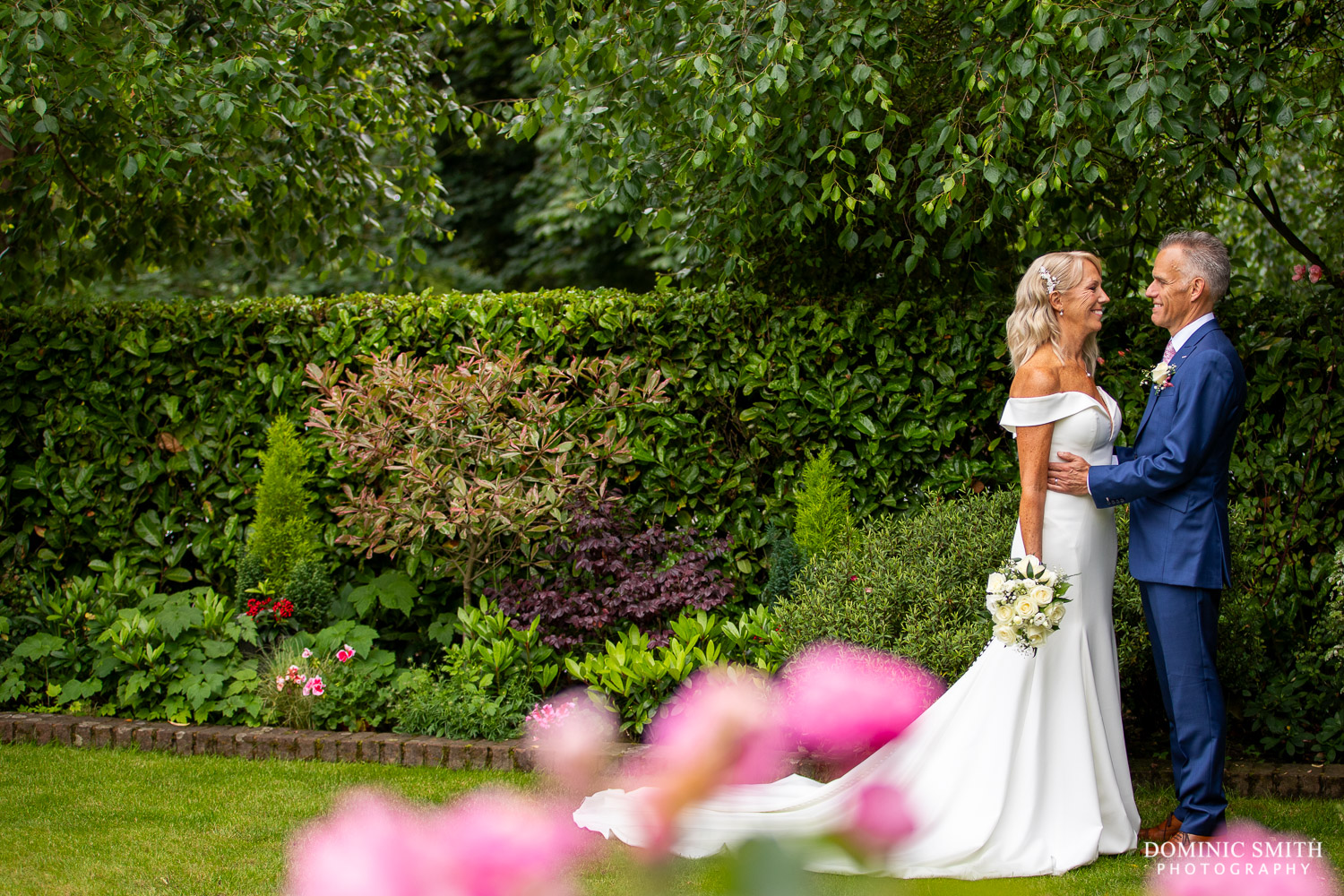 Couple Photo taken at a Wingrove House Wedding