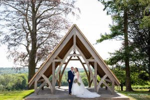 Bride and Groom Wedding Day Portrait