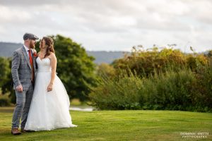 Wedding Couple Photo at Southlands Barns in Sussex