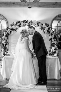 First Kiss inside at Cottesmore Golf Club