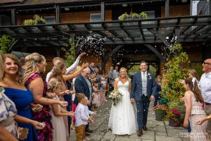 Confetti at Cottesmore Golf Club