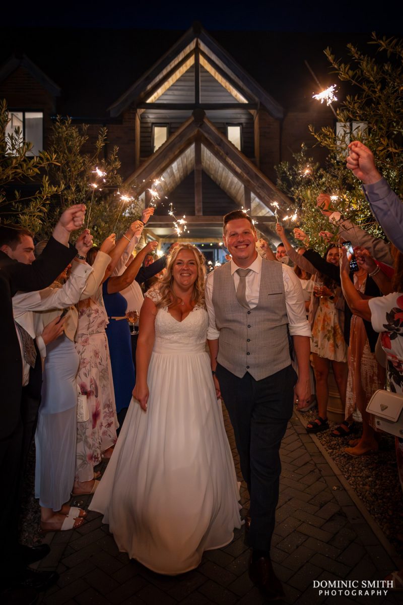 Sparkler Tunnel at Cottesmore Golf Club