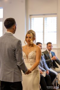 Wedding Ceremony taking place at One Warwick Park Hotel