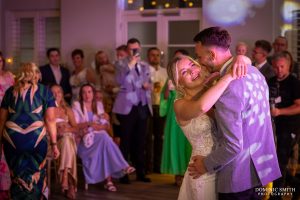Bride and Groom share their First Dance at One Warwick Park Hotel