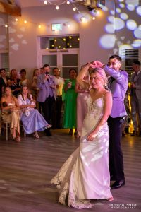 Bride Twirling during First Dance in Tunbridge Wells