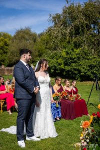 Wedding Ceremony at Millwards Estate, Laughton