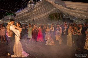 Bride and Groom first dance at Millwards Estate