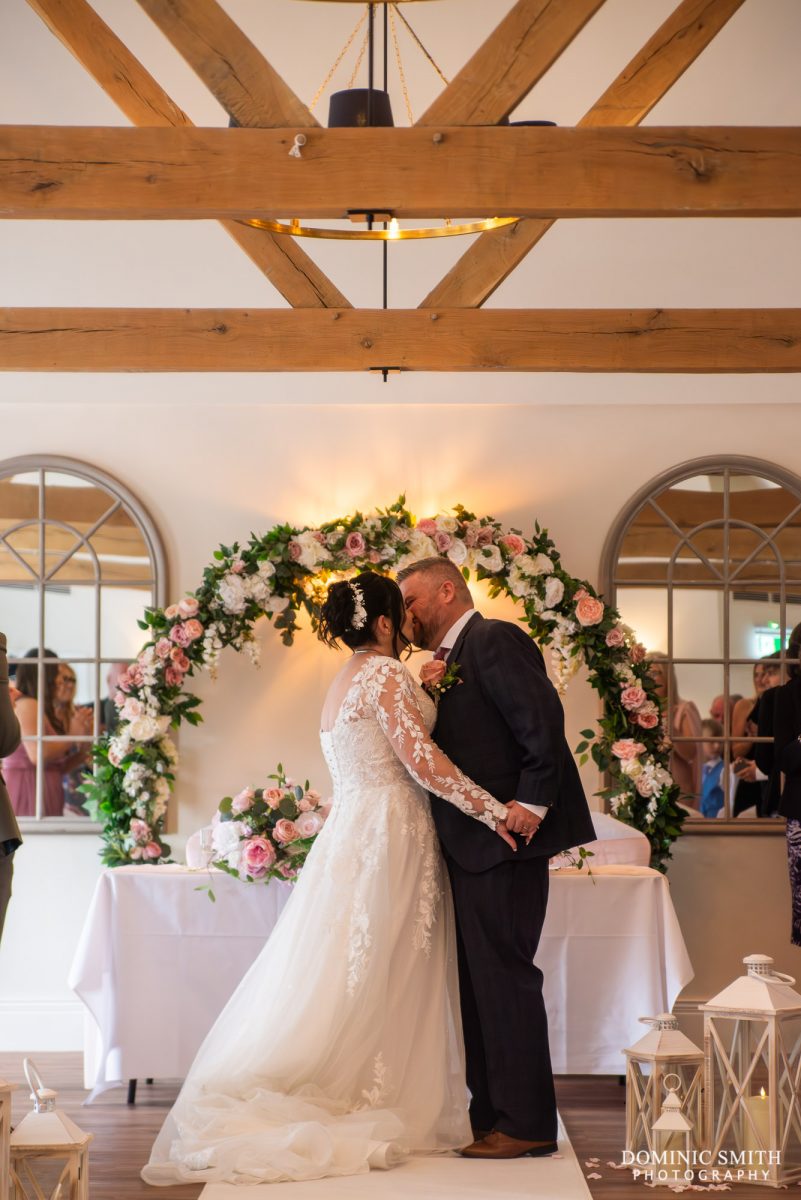 First Kiss at Cottesmore Golf Club