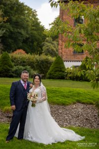 Bride and Groom on their Cottesmore Golf Club Wedding
