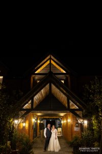 Night Wedding Photo at Cottesmore