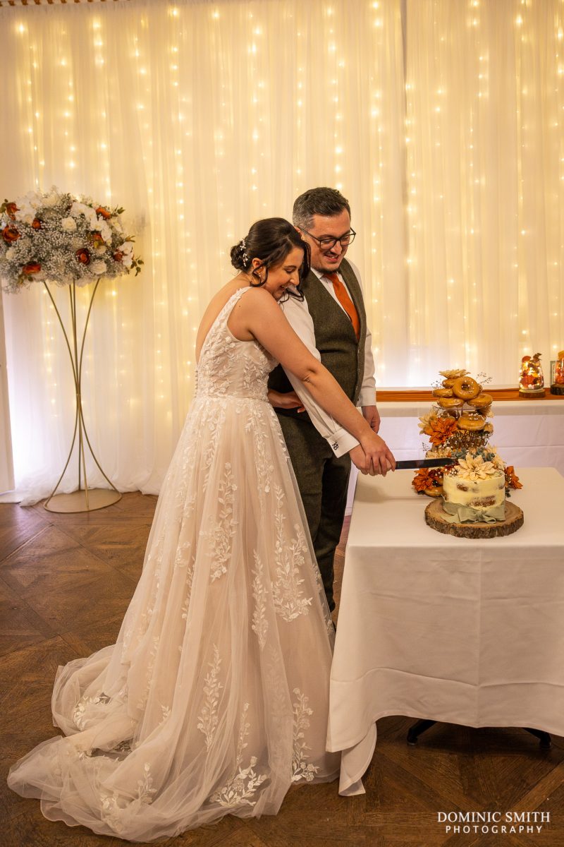 Cake Cutting at Highley Manor in Sussex