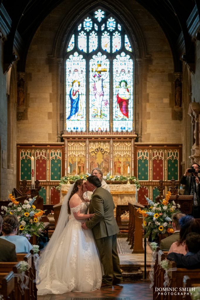 You may now kiss the bride